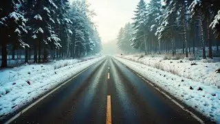 A Long Winter Road for Letting Time Pass Quietly | VAYRA