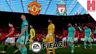 Manchester United vs Liverpool Fifa 21 | Switch Gameplay