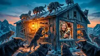 Wolves Surrounded the Cabin at Night | What the Snow Bear Did Next Will Shock You