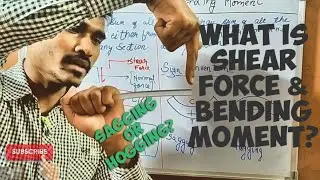 Concept of Shear Force and Bending Moment?||SOM/MOS/TOS||Civil Engineering||GITA Alumni