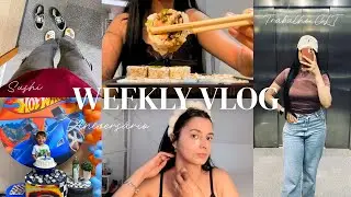 clima Natalino 🎄COMPRAS PARA A CASA, Sushi e vinho, aniversário & rotina da semana