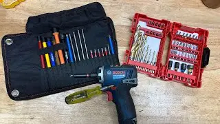 Drill and Drive Screw Gun Set! Making sense of my crazy drill bit situation!