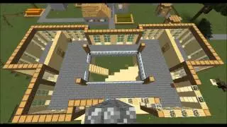 Minecraft | PvP Factions Server Pt 2 - Mansion Timelapse!