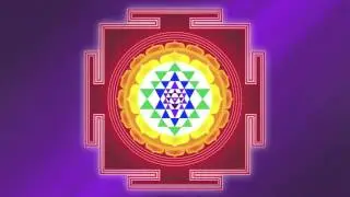 The Color Violet and The Sri Yantra To Create Life