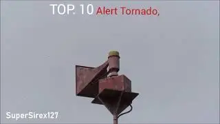 TOP 10 FEDERAL SIGNAL THUNDERBOLT ALERT TORNADO'
