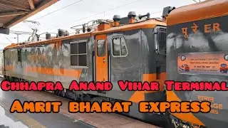 Chhapra Anand Vihar Terminal Amrit Bharat Express || #indianrailways 