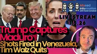Trump Captures Maduro! America is BACK! Also: Tim Walz Quits the Race, Hammer Attack on JD Vance