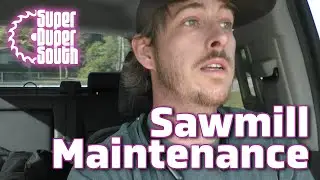 Sawmill repairs and Carriage sawing