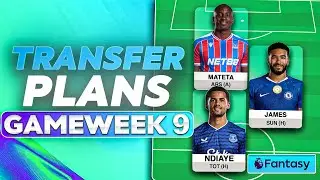 BENCH BOOST ACTIVE? | FPL GAMEWEEK 9 TRANSFER PLANS | Fantasy Premier League Tips 25/26