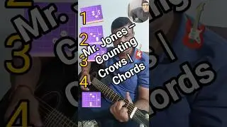 Mr. Jones &ndash; Counting Crows | Guitar Chords Tutorial | By Shivesh