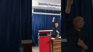 APOSTOLIC CHURCH SUNDAY SERMON -REV DR P. MANGTE || 28 December 2025.