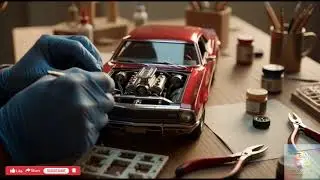 🚗 Rust to Restoration | Tiny Car,HUGE Transformation! #carrestorationproject #modelcars #scalemodel