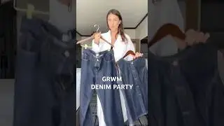 GRWM for LTKCon Denim Party #shorts