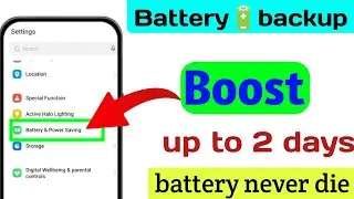 Battery Backup 2X Kaise Badhaaye? 🔋🔥 Mobile Ki Hidden Settings | boost Mobile battery🔋