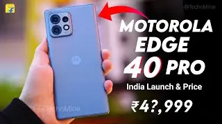 Moto x40 ( Edge 40 Pro ) - India Launch Confirmed With Price & All Specs - The End of OnePlus🔥.