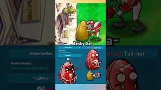 Tall-nut + Football Zombie = ? (PVZ) #pvz #plantsvszombies