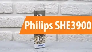Распаковка Philips SHE3900 / Unboxing Philips SHE3900