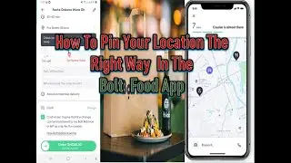 Bolt food  | how to  order and  pin your location correctly In the bolt food App in Ghana |Bolt food
