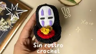 Sin Rostro de El Viaje de Chihiro🌱 | Tutorial a Crochet