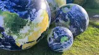 OZIS Inflatable Solar System &ndash; LED Planet Balloons for Parties, Education & Decorations!