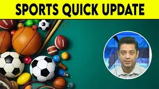 Sports Quick Updates Bulletin | Latest Cricket & Sports News Today #breakingnews #cricketupdates