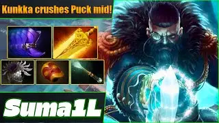 SumaiL Kunkka Mid Dominating in Road to TI! Nigma Galaxy Full Gameplay Learn Dota 2