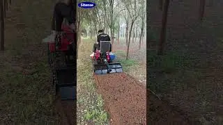 Tillage Effect of Our Tracked Tractor with Cultivator #rotarytiller #tractor #cultivator #tiller