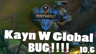 Kayn Bug 10.6 | Global W | How to do it! (Pentakill)