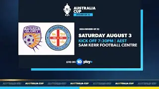 Perth Glory v Melbourne City | Australia Cup 2024 Round of 32