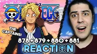 The Revolutionary Army CAPTAINS! - One Piece | Episodes 878 - 881 Reaction