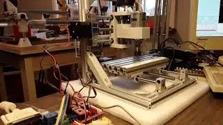Cheapo LinuxCNC/EMC2 interface to small engraving machine