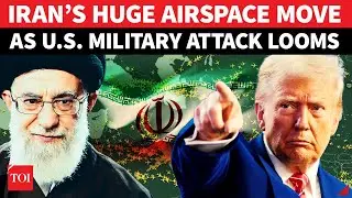 Iran SHUTS Airspace, Activates Missiles To Down U.S. Aircraft & Bombard Israel? Trump Vs Khamenei
