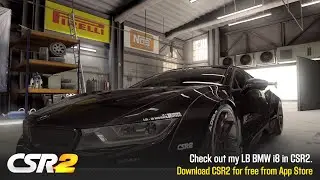 【CSR2】LB BMW i8 (purple), shift & tune for 11.425