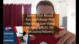 Safety first Modul Rot-Wei&szlig;-Roter-Pfeil (Erg&auml;nzung zu Video 