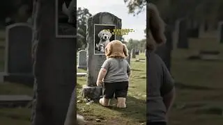 The poor little golden retriever was harmed, and the golden retriever&rsquo;s father came back to seek j