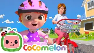 Wheels on the Bike! 🚲 CoComelon | Nursery Rhymes for Babies
