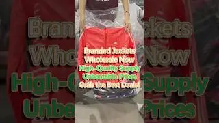Used clothes wholesale | branded jackets #thrift #vintage #secondhand #clothing #import #factory