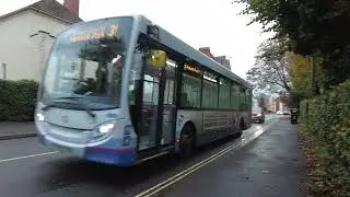 First Bus ADL Alexander Dennis Enviro200 YX63ZVE 44587 Henwick Road, Worcester, England #buses