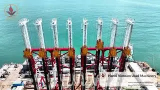 Four-Shaft CDM Soil Mixing Drill Rig: The Optimal Solution for Weak Ground Treatment | Hanoi Vietnam