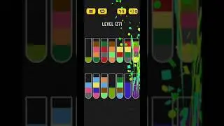 Water sort puzzle level 1371