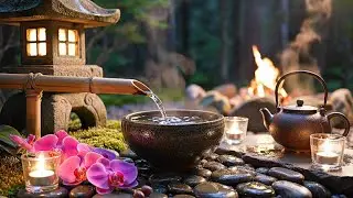 Healing Piano Notes Between Fire & Water | Deep Calm Zen Music