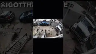 Truck Drivers Doing Damage🤦&zwj;♂️😤 Pray For That Railing🙏🏾 #shortsclip #subscribe #newstoday