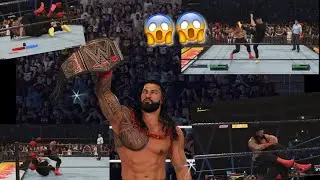ROMAN REIGNS V/S KEVIN OWENS | WIN FOR THE UNIVERSAL TITLE CHAMPIONSHIP | WWE 2K24 | DEADLOXz |