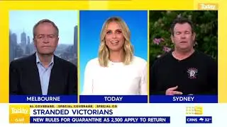 Today Show Interview: COVID-19 Vaccine, State Borders and People Stuck Overseas.