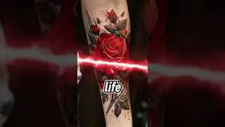 Meaning symbol Red Rose tattoo Who are people loved him #tattoo #rose #rosetattoo #youtubeshorts