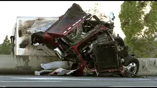 Fatal 18-Wheeler Crash on I-5 in Irvine - Orange County, CA