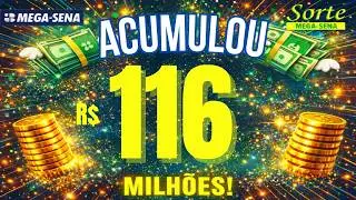 PALPITE 2976 2977 2978 - RESULTADO MEGA SENA 2974 2975 #megasena  #SorteMegaSena