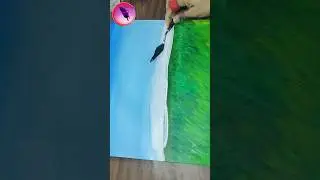 Palette knife 🎨😜valentine tree art😘😍