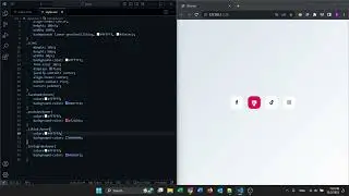 ASMR Programming - CSS Social Icons - No Talking