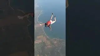 Skydiving Back Flip, Front Flip and Barrel Roll #shorts